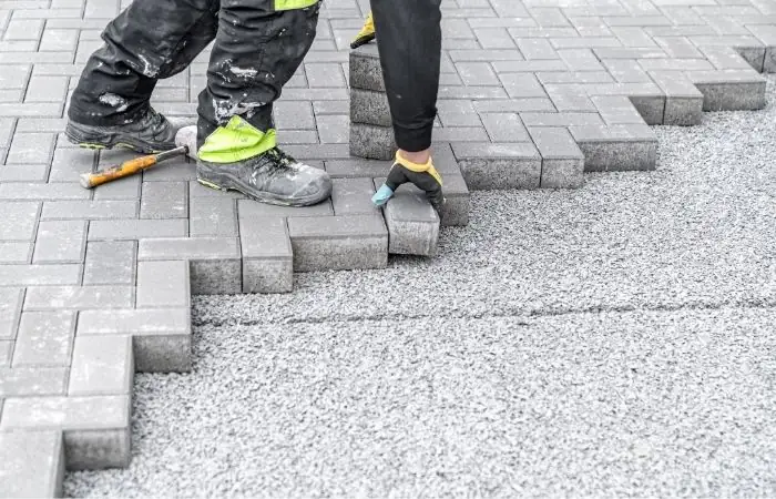 Tile and Interlock flooring